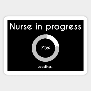 Nurse In Progress - Future Nurse Sticker